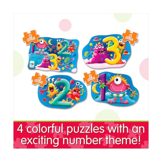 My First Puzzles - 4 In A Box - 123: 20 Pcs